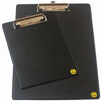 คลิปบอร์ดเอสี่กันไฟฟ้าสถิต Anti static stationeries esd clip board a4